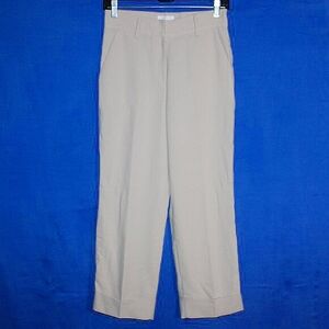 TANK GIRL Wide Leg Pants - Women's Size S - Tan/Beige - Cropped